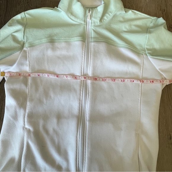 ADIDAS GOLF Full Zipped Womens Lightweight Pullover Long Sleeve Size Small - Picture 7 of 9